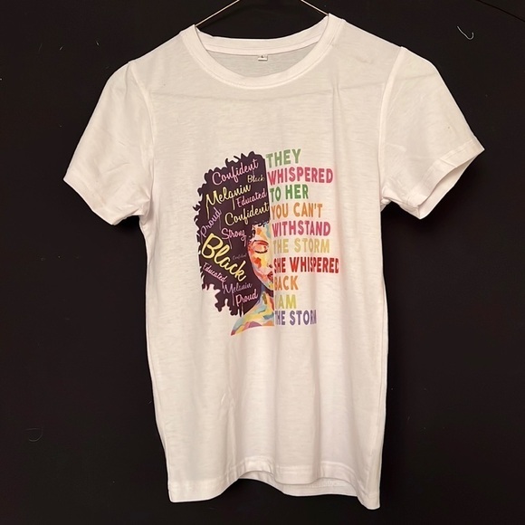 THEY Whispered To Her T-Shirt - Picture 1 of 2